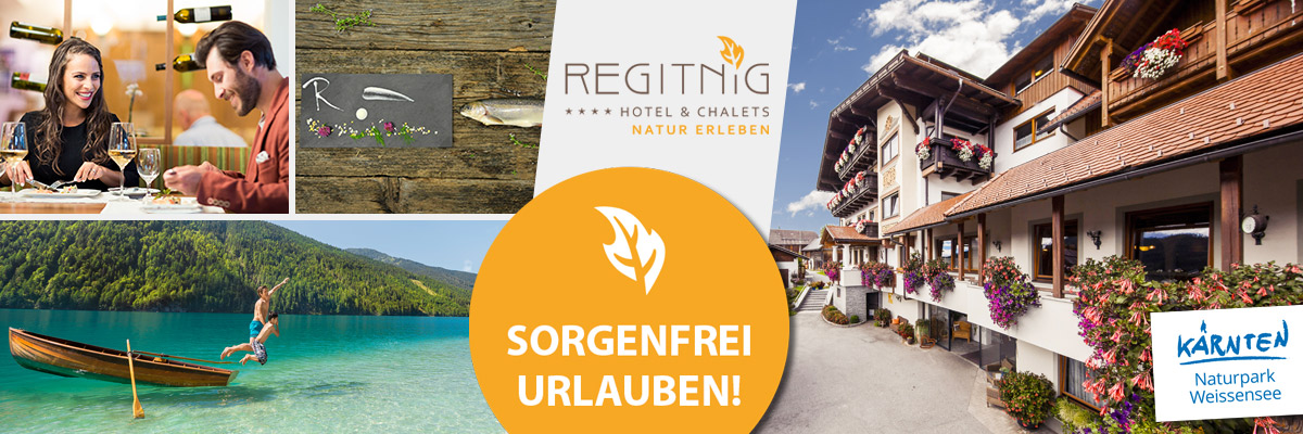 Hotel REGITNIG - Sommerurlaub im Babyhotel am Weissensee in Kärnten
