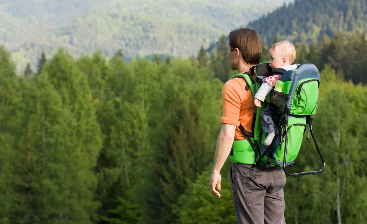 Wanderurlaub mit Baby in den Alpen